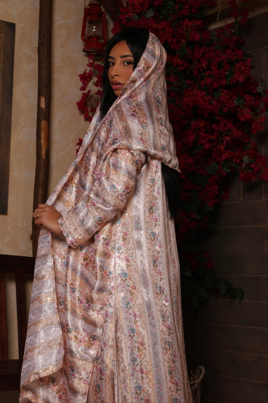 Sunset Aura Abaya