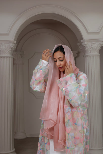 Embroidery Bloom Abaya