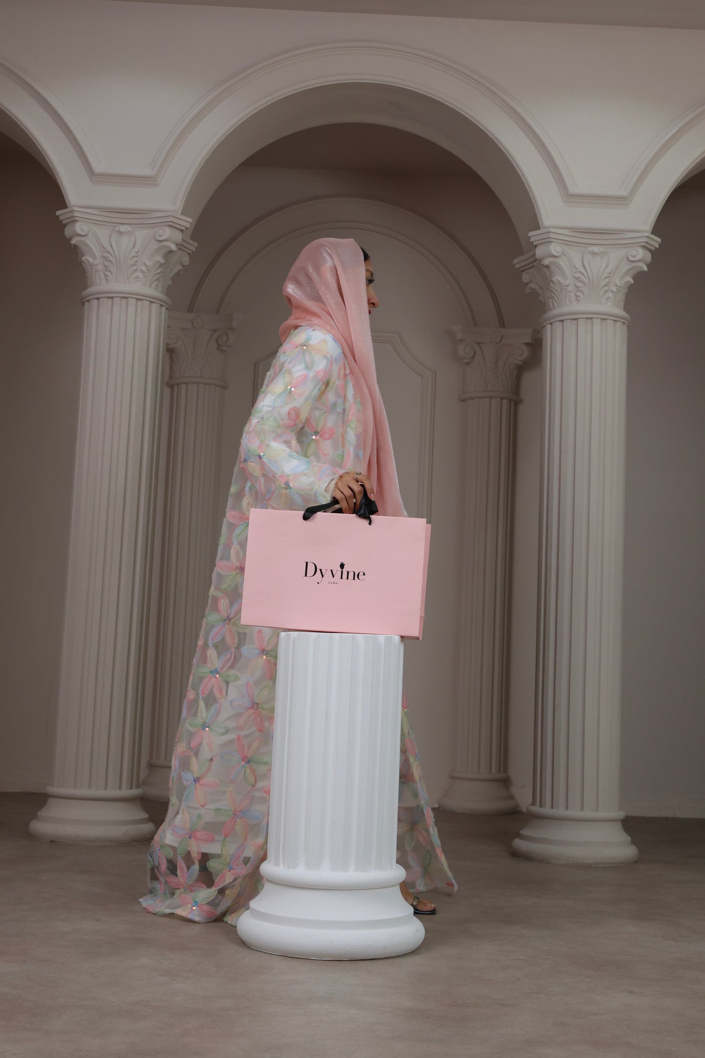 Embroidery Bloom Abaya
