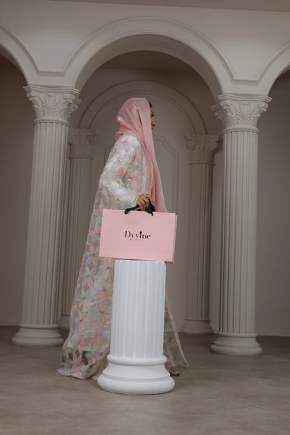 Embroidery Bloom Abaya